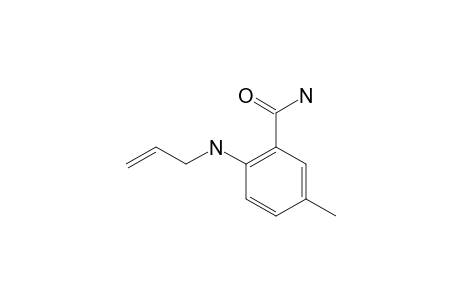 5-Methyl-2-(prop2'-enylamino)benzamide