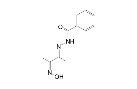 N'-((2E,3Z)-3-(hydroxyimino)butan-2-ylidene)benzohydrazide