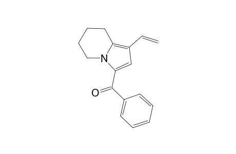 Phenyl-(1-vinyl-5,6,7,8-tetrahydro-indolizin-3-yl)-methanone