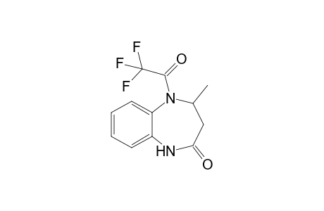 4-Methyl-5-(trifluoroacetyl)-1,3,4,5-tetrahydro-2H-1,5-benzodiazepin-2-one