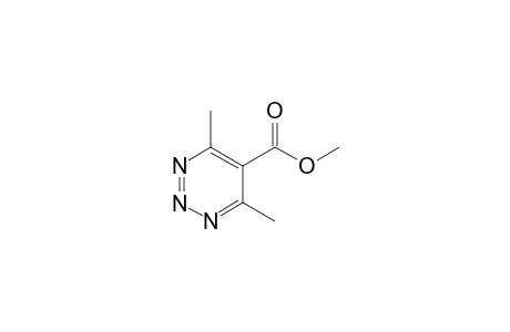 Methyl 4,6-dimethyl-1,2,3-triazine-5-carboxylate