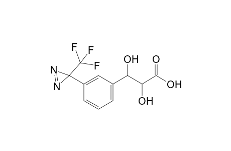 2,3-Dihydroxy-3-{3'-[3''-(trifluoromethyl)diazirin-3''-yl]phenyl}-propionic acid
