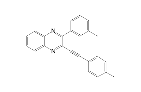 2-(3-Methylphenyl)-3-[2-(4-methylphenyl)ethynyl]quinoxaline