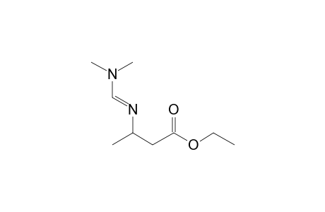 3-Aminobutanoic acid, N-dimethylaminomethylene-, ethyl ester