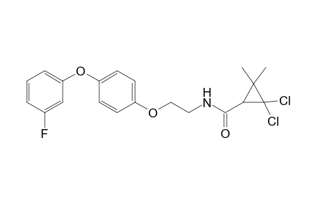 Cyclopropanecarboxamide, 2,2-dichloro-N-[2-[4-(3-fluorophenoxy)phenoxy]ethyl]-3,3-dimethyl-