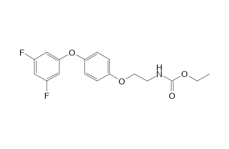Carbamic acid, [2-[4-(3,5-difluorophenoxy)phenoxy]ethyl]-, ethyl ester
