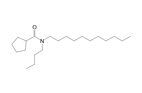 Cyclopentanecarboxamide, N-butyl-N-undecyl-