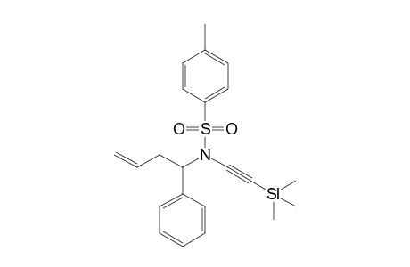 4-Methyl-N-(1-phenylbut-3-enyl)-N-(trimethylsilylethynyl)benzenesulfonamide