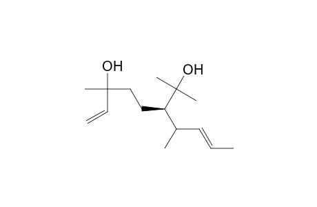 7-Octene-2,6-diol, 2,6-dimethyl-3-(3-methyl-2-butenyl)-, [R-(R*,R*)]-