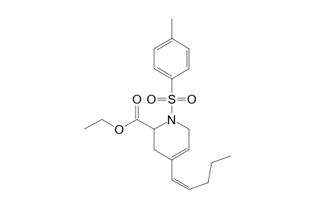 (Z)-4-(1-PENTENYL)-1,2,3,6-TETRAHYDRO-1-[(4-METHYLPHENYL)-SULFONYL]-2-PYRIDINECARBOXYLIC-ACID-ETHYLESTER