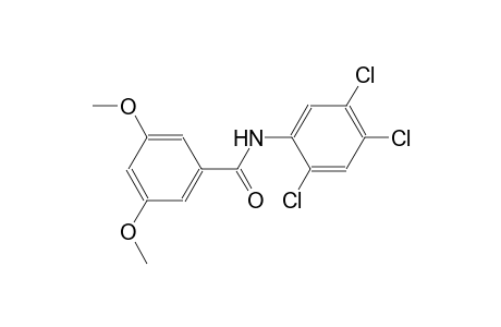 3,5-dimethoxy-N-(2,4,5-trichlorophenyl)benzamide
