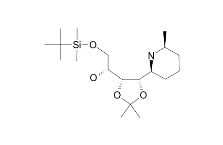 (R)-2-(TERT.-BUTYLDIMETHYLSILYLOXY)-1-[(4R,5S)-2,2-DIMETHYL-5-[(2S,6S)-6-METHYLPIPERIDIN-2-YL]-1,3-DIOXOLAN-4-YL]-ETHANOL
