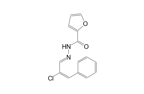 N'-[(E,2E)-2-chloro-3-phenyl-2-propenylidene]-2-furohydrazide
