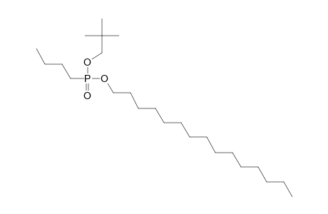 Butylphosphonic acid, neopentyl pentadecyl ester