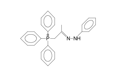 Acetone phenylhydrazone triphenyl-phosphonium cation