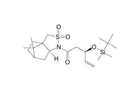(2S)-N-[(3R)-3-[(tert-Butyldimethylsilyl)oxy]-4-penten-1oyl]bornane-10,2-sultam