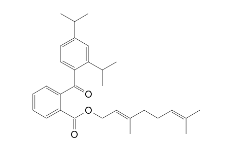 Geranyl 2-(2',4'-Diisopropylbenzoyl)benzoate