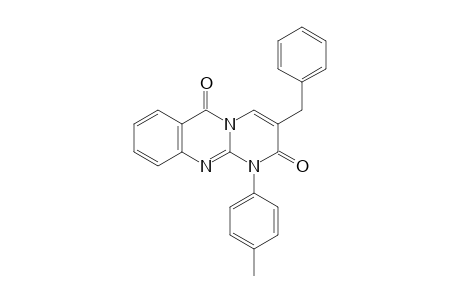 3-Benzyl-1-(p-tolyl)-1H-pyrimido[2,1-b]quinazoline-2,6-dione