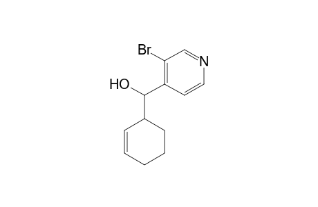 3-Bromo-4-(cyclohex-2-enylmethanol)pyridine