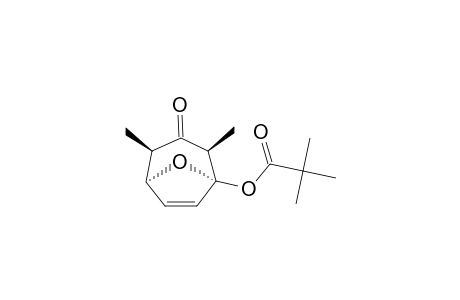 (1S,2R,4R,5S)-endo-2,4-Dimethyl-1-pivaloyloxy-8-oxabicyclo[3.2.1]oct-6-en-3-one