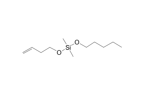 Silane, dimethyl(but-3-enyloxy)pentyloxy-