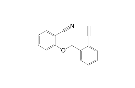 2-(2-Ethynylbenzyloxy)benzonitrile