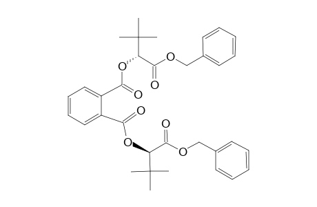 (R,R)-PHTHALIC-ACID-BIS-(1-BENZYLOXYCARBONYL-2,2-DIMETHYL-PROPYL)-ESTER