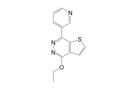 4-Ethoxy-7-(3-pyridyl)thieno[2,3-d]pyridazine