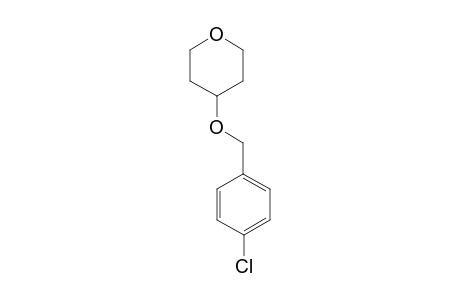 4-((4-Chlorobenzyl)oxy)tetrahydro-2H-pyran