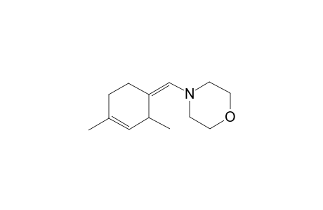 4-[2,4-Dimethyl-cyclohex-3-en-(Z)-ylidenemethyl]-morpholine