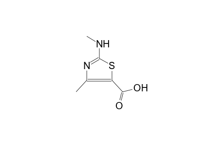 5-thiazolecarboxylic acid, 4-methyl-2-(methylamino)-