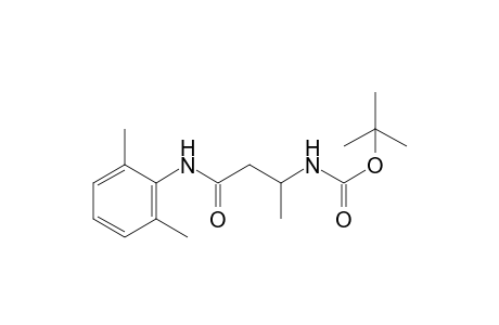 tert-Butyl [4-(2,6-dimethylanilino)-4-oxobutan-2-yl]carbamate