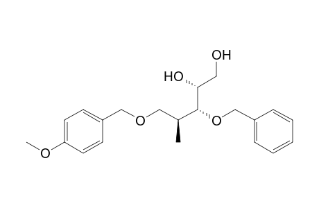 syn-(2R,3R,4S)-4-Methyl-5-[(4-methoxyphenyl)methoxy]-3-(phenylmethoxy)pentan-1,2-diol