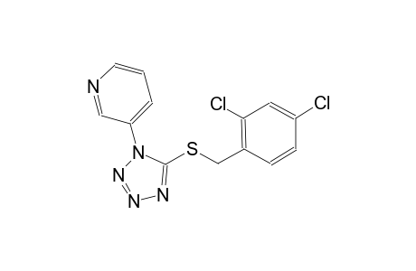 3-{5-[(2,4-dichlorobenzyl)sulfanyl]-1H-tetraazol-1-yl}pyridine