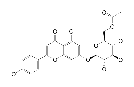 APIGENIN-7-O-(6''-ACETYL-BETA-D-GLUCOPYRANOSIDE)
