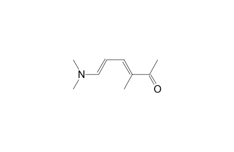 (3E,5E)-6-(dimethylamino)-3-methyl-2-hexa-3,5-dienone