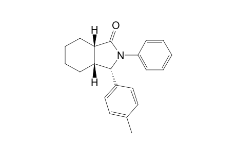 (3S,3aR,7aS)-2-phenyl-3-(p-tolyl)-3a,4,5,6,7,7a-hexahydro-3H-isoindol-1-one