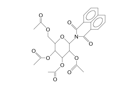 N-(2,3,4,6-Tetra-O-acetyl.beta.-D-glucopyranosyl)-1,8-naphthalimide