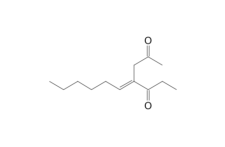 (4E)-4-hexylideneheptane-2,5-dione