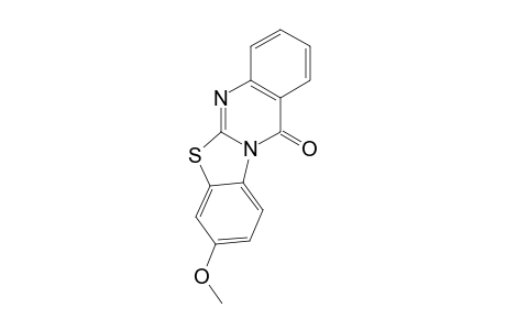 8-METHOXY-12H-[1,3]-THIAZOLO-[2,3-B]-QUINAZOLIN-12-ONE