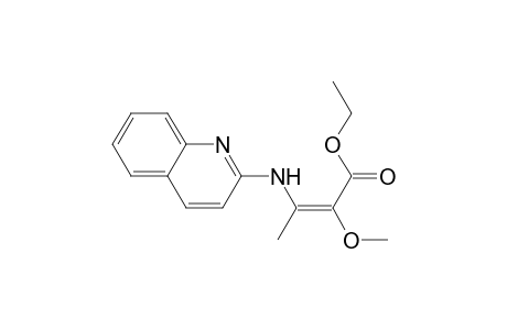 Ethyl (E)-2-methoxy-3-(quinolin-2-ylamino)but-2-enoate
