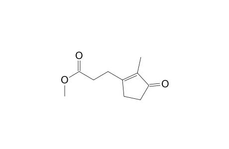 1-Cyclopentene-1-propanoic acid, 2-methyl-3-oxo-, methyl ester