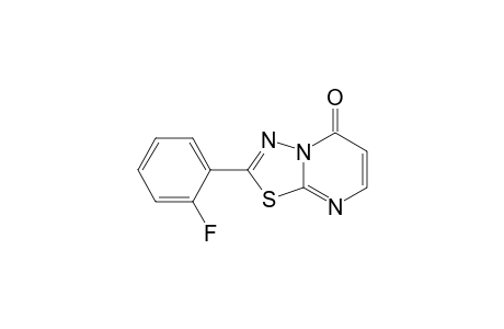 2-(2-Fluorophenyl)-5H-1,3,4-thiadiazolo[3,2-a]pyrimidin-5-one