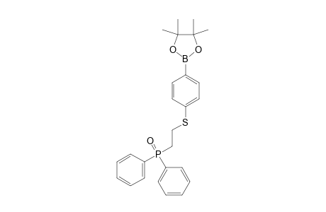 2-[4-[2-(DIPHENYL-PHOSPHINOYL)-ETHYL-SULFANYL]-PHENYL]-4,4,5,5-TETRAMETHYL-[1,3,2]-DIOXABOROLANE