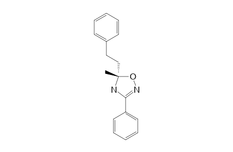 (5S)-5-Methyl-5-phenylethyl-3-phenyl-4,5-dihydro-1,2,4-oxadiazole