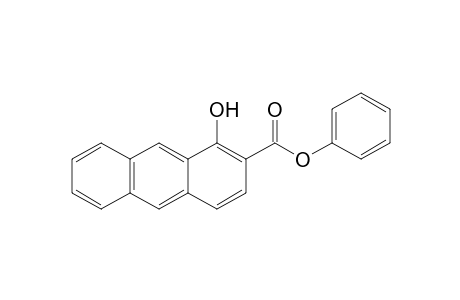 1-hydroxy-2-anthroic acid, phenyl ester