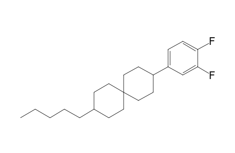 3-(3',4'-Difluorophenyl)-9-pentylspiro[5.5]undecane