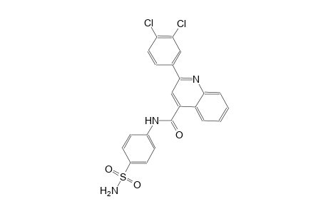 N-[4-(aminosulfonyl)phenyl]-2-(3,4-dichlorophenyl)-4-quinolinecarboxamide