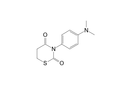 dihydro-3-[p-(dimethylamino)phenyl]-2H-1,3-thiazine-2,4(3H)-dione