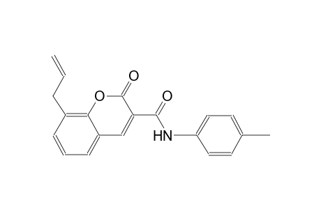 8-Allyl-N-(4-methylphenyl)-2-oxo-2H-chromene-3-carboxamide